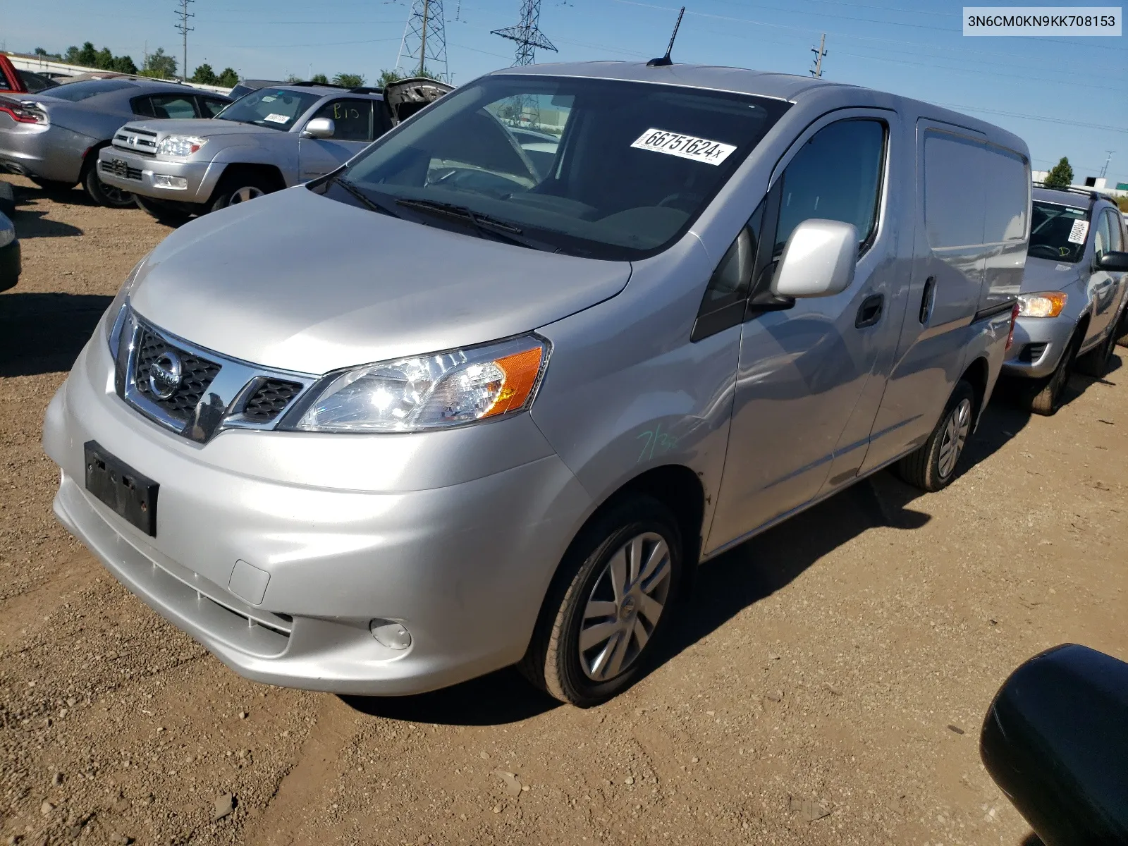 2019 Nissan Nv200 2.5S VIN: 3N6CM0KN9KK708153 Lot: 66751624