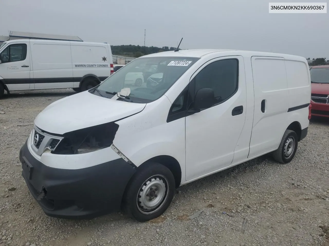 2019 Nissan Nv200 2.5S VIN: 3N6CM0KN2KK690367 Lot: 71397724