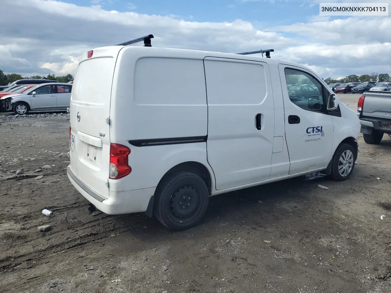 2019 Nissan Nv200 2.5S VIN: 3N6CM0KNXKK704113 Lot: 72328814