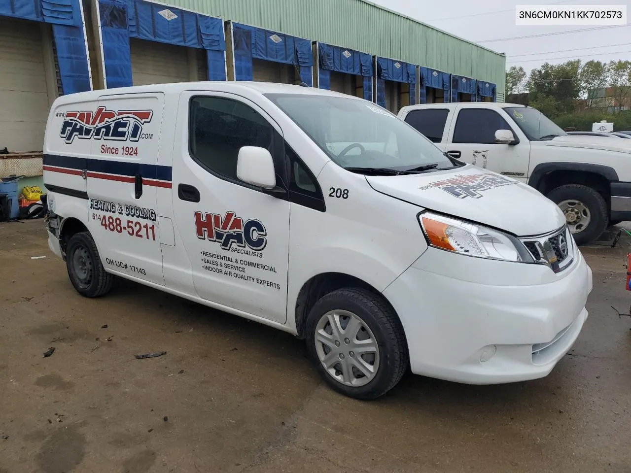 2019 Nissan Nv200 2.5S VIN: 3N6CM0KN1KK702573 Lot: 73120404