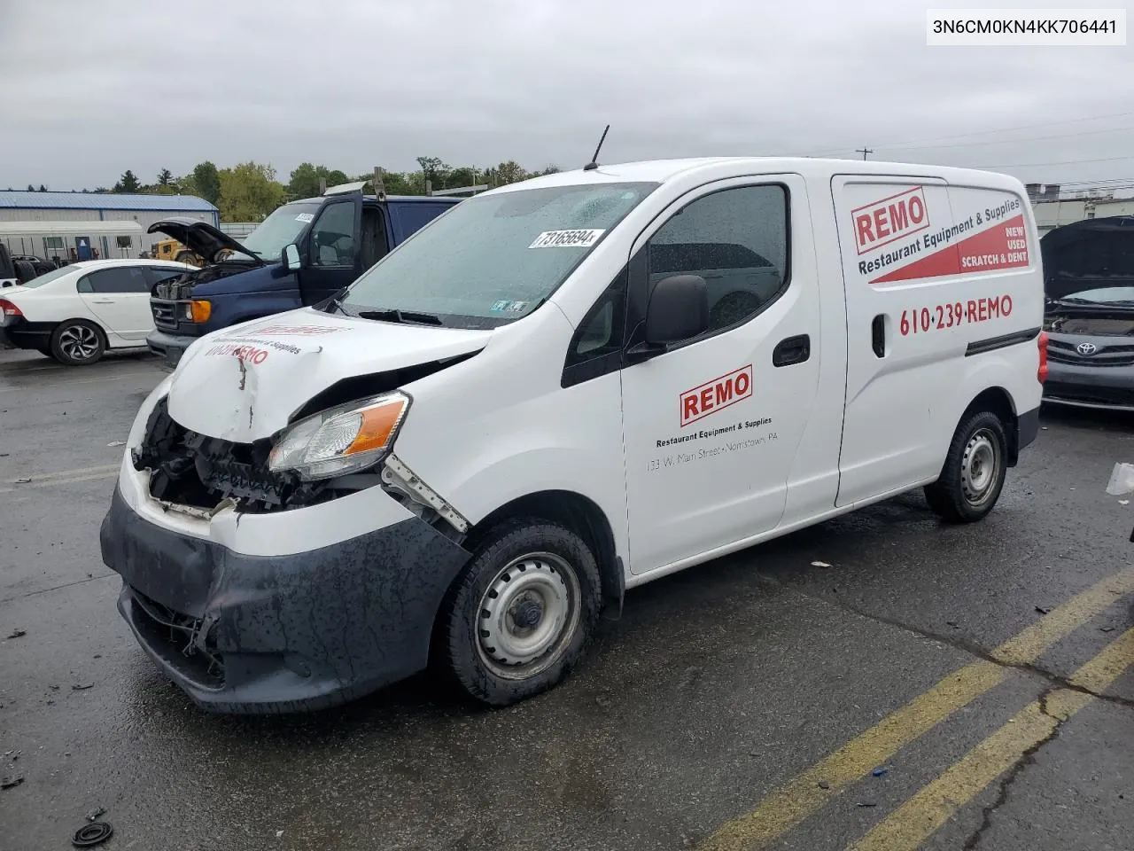 2019 Nissan Nv200 2.5S VIN: 3N6CM0KN4KK706441 Lot: 73165694