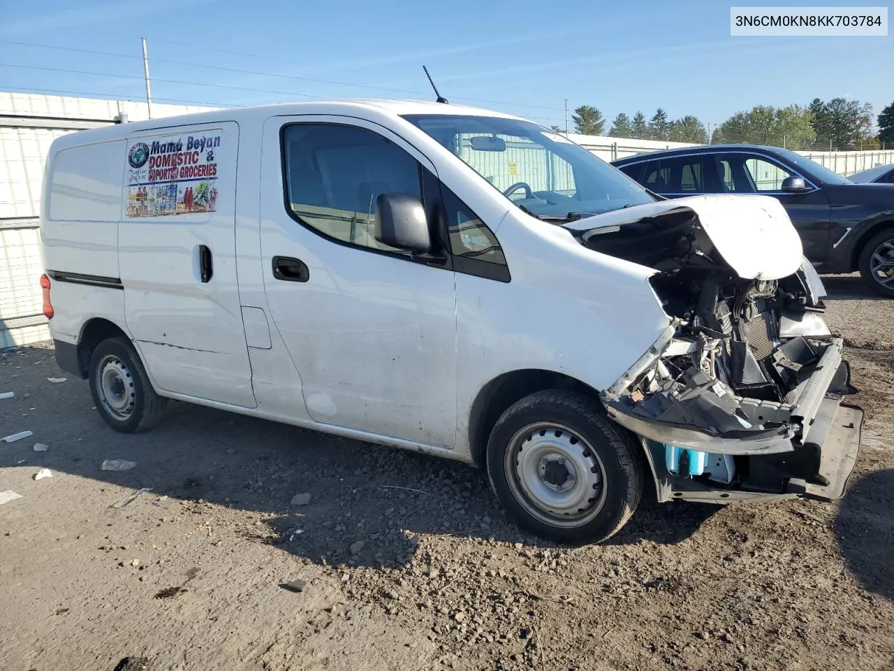 2019 Nissan Nv200 2.5S VIN: 3N6CM0KN8KK703784 Lot: 74257384