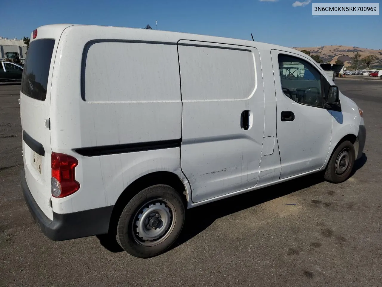 2019 Nissan Nv200 2.5S VIN: 3N6CM0KN5KK700969 Lot: 75003274