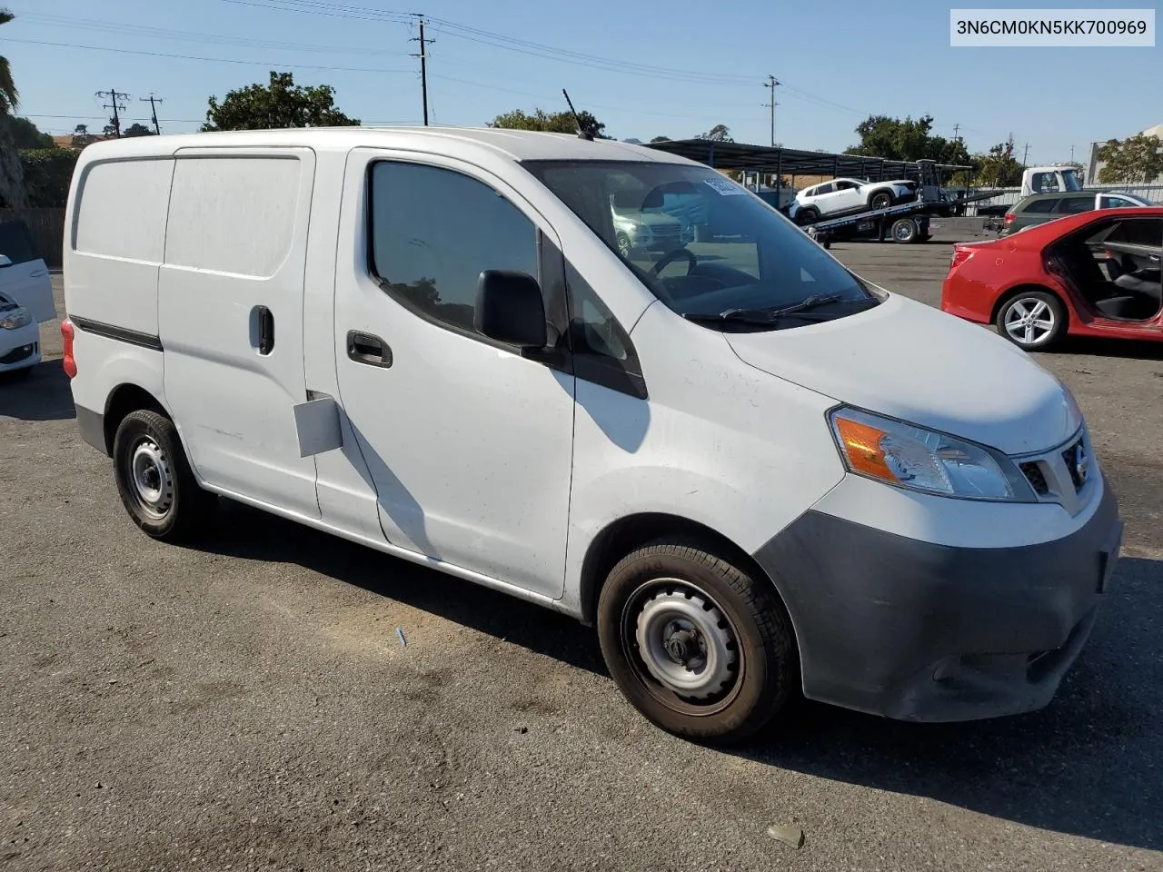 2019 Nissan Nv200 2.5S VIN: 3N6CM0KN5KK700969 Lot: 75003274