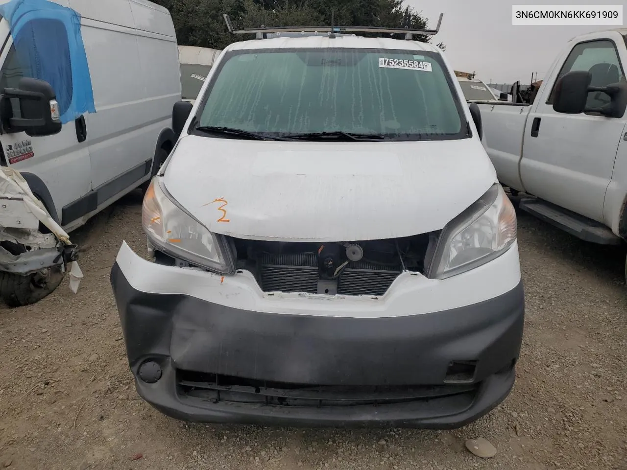 2019 Nissan Nv200 2.5S VIN: 3N6CM0KN6KK691909 Lot: 75235584