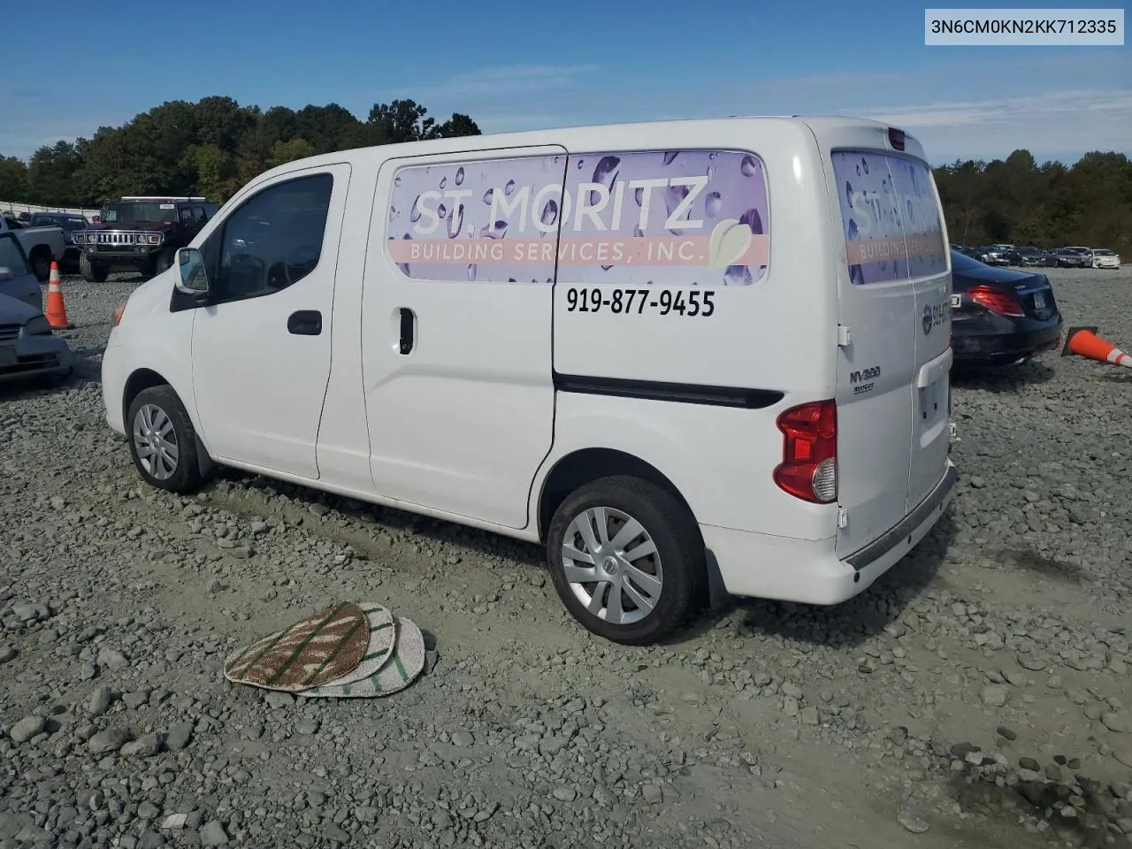 2019 Nissan Nv200 2.5S VIN: 3N6CM0KN2KK712335 Lot: 76365184