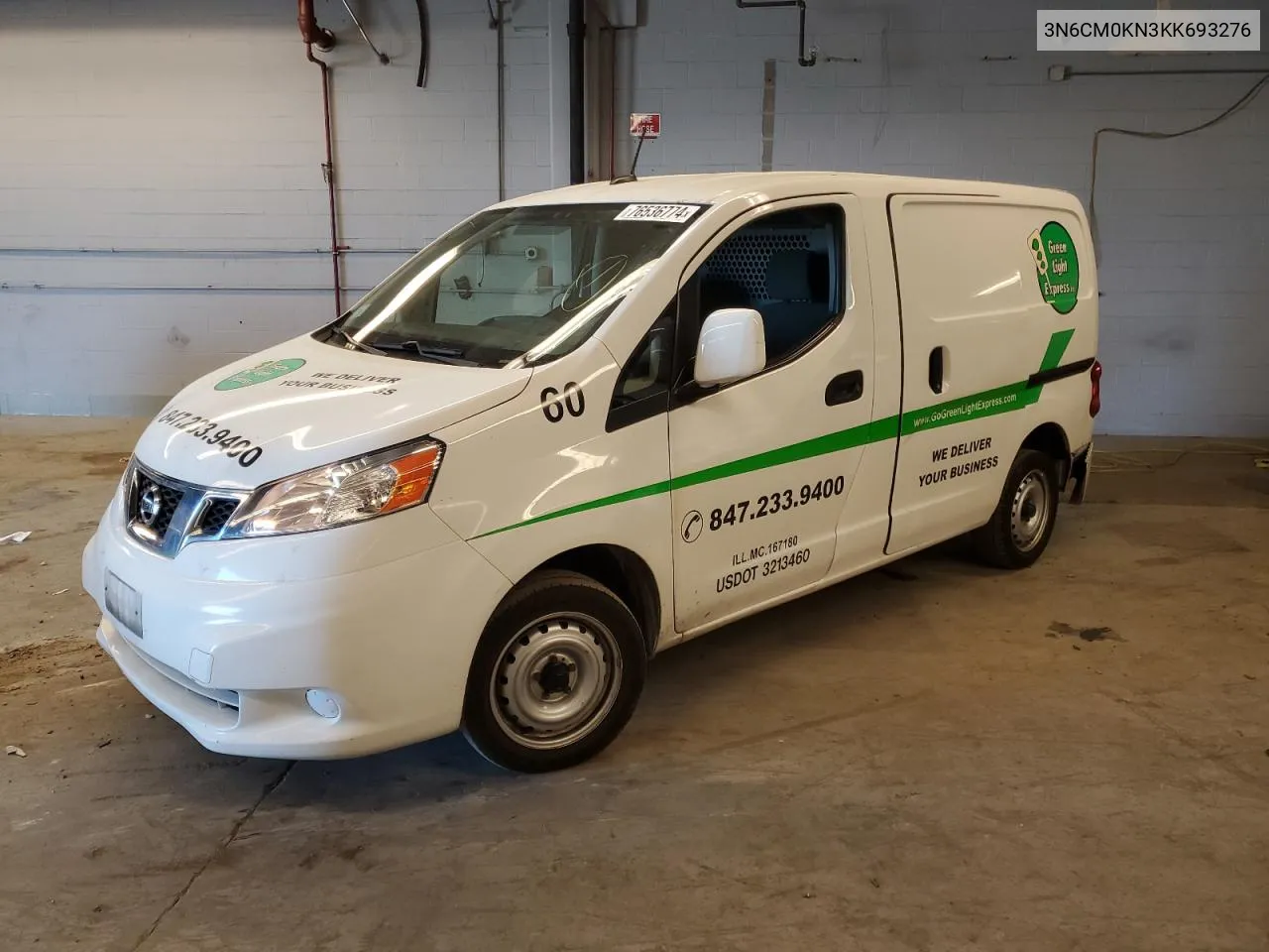 2019 Nissan Nv200 2.5S VIN: 3N6CM0KN3KK693276 Lot: 76536774