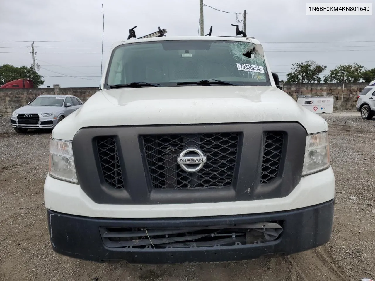 2019 Nissan Nv 1500 S VIN: 1N6BF0KM4KN801640 Lot: 76880254