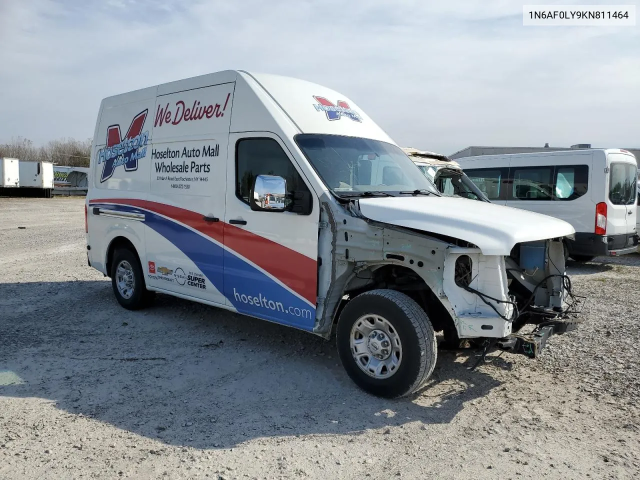 2019 Nissan Nv 2500 S VIN: 1N6AF0LY9KN811464 Lot: 77519464