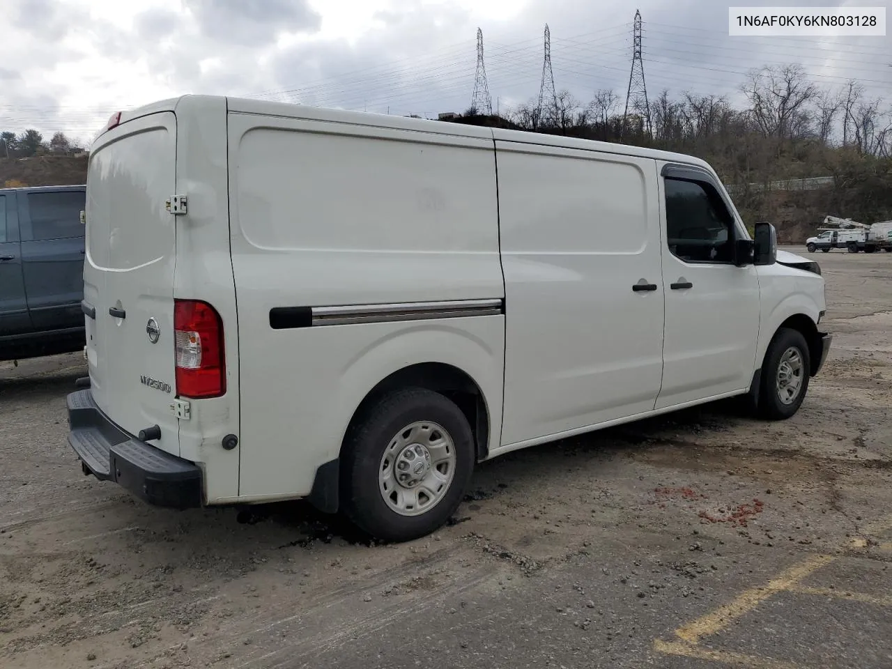 2019 Nissan Nv 2500 S VIN: 1N6AF0KY6KN803128 Lot: 77650854