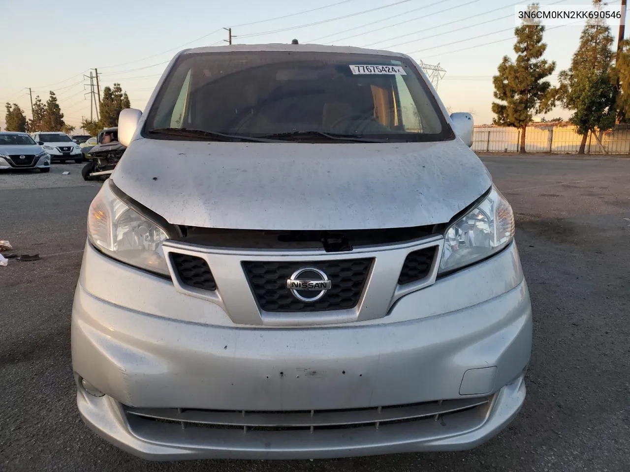 2019 Nissan Nv200 2.5S VIN: 3N6CM0KN2KK690546 Lot: 77675424