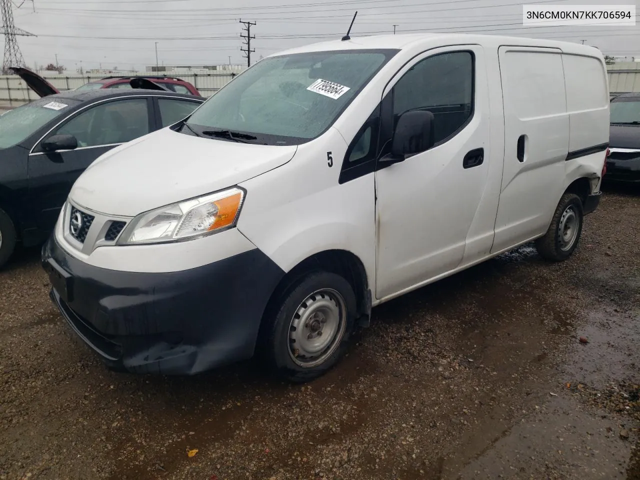 2019 Nissan Nv200 2.5S VIN: 3N6CM0KN7KK706594 Lot: 77995664