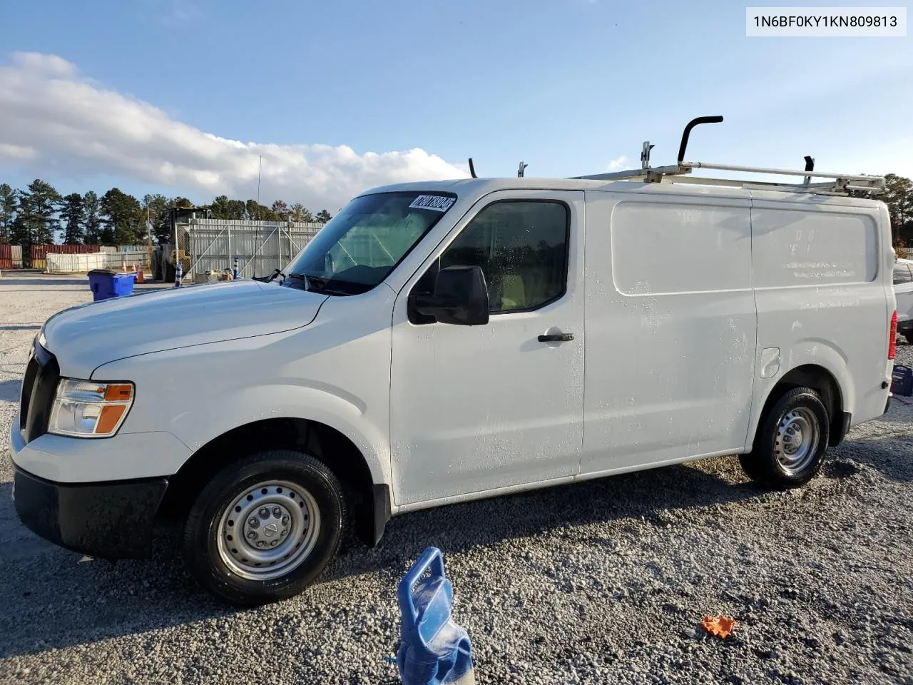 2019 Nissan Nv 2500 S VIN: 1N6BF0KY1KN809813 Lot: 78078804