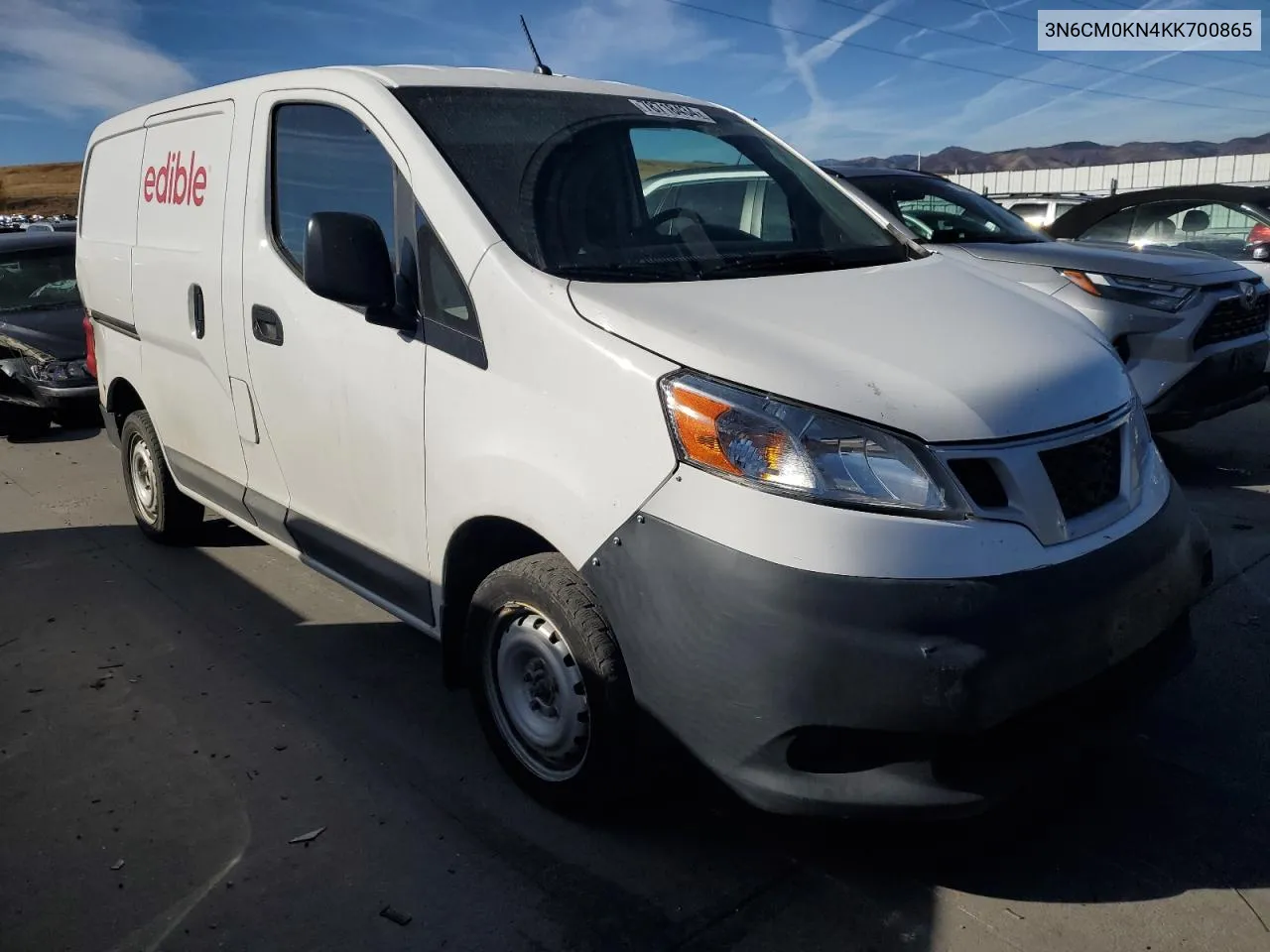 2019 Nissan Nv200 2.5S VIN: 3N6CM0KN4KK700865 Lot: 78718434