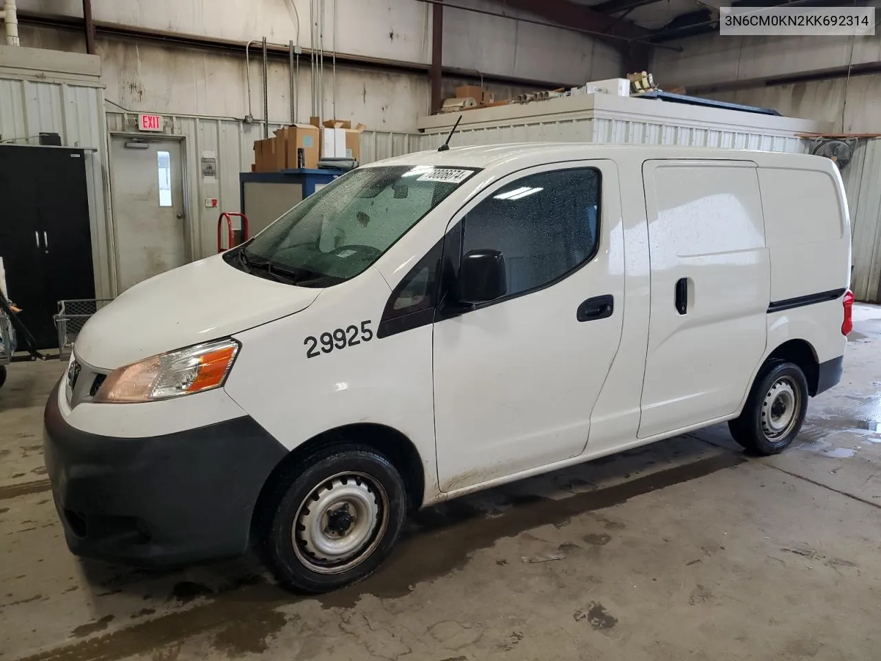 2019 Nissan Nv200 2.5S VIN: 3N6CM0KN2KK692314 Lot: 78806674