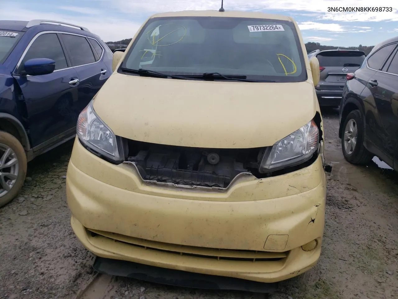 2019 Nissan Nv200 2.5S VIN: 3N6CM0KN8KK698733 Lot: 79732264