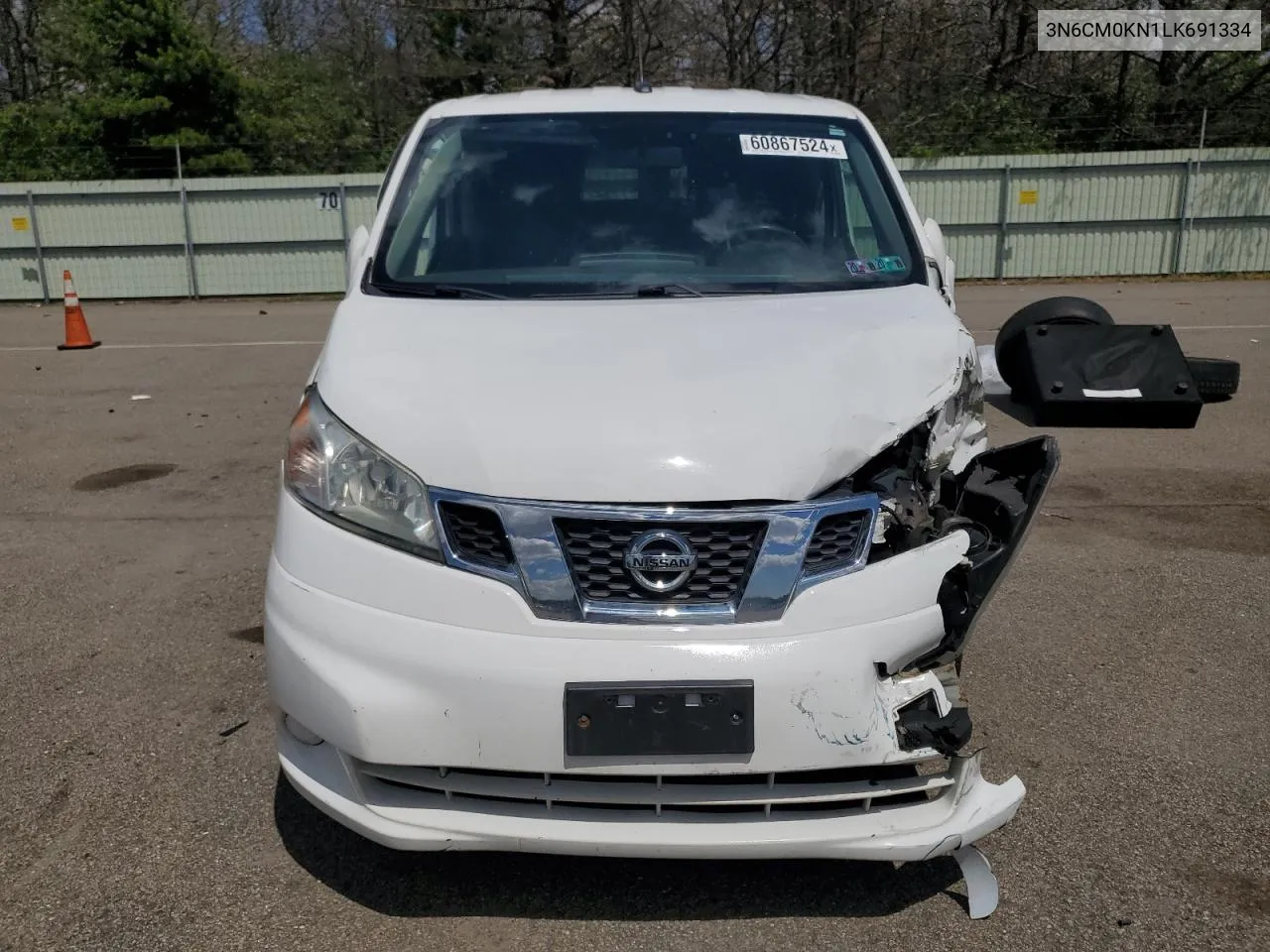 2020 Nissan Nv200 2.5S VIN: 3N6CM0KN1LK691334 Lot: 60867524