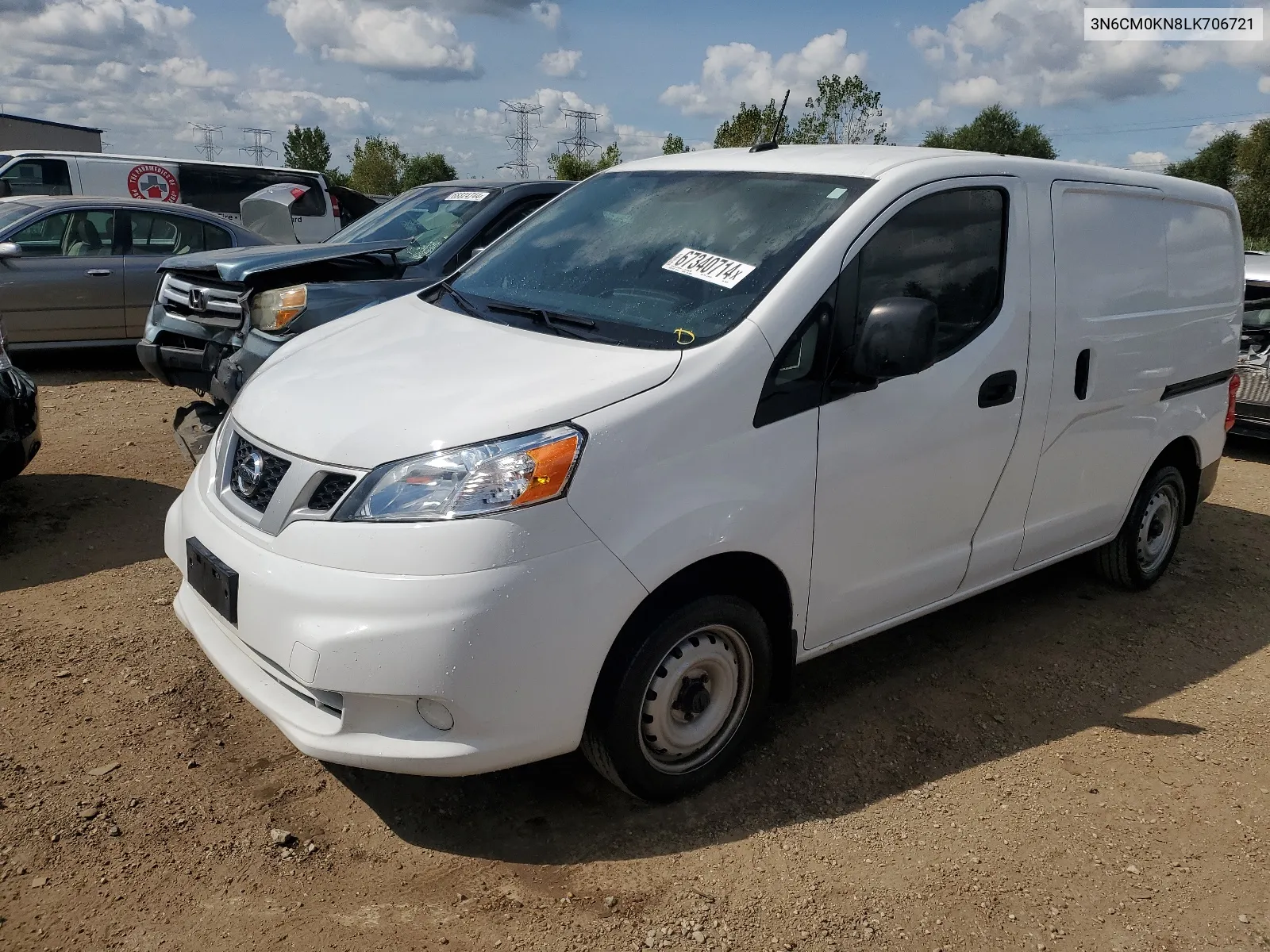 2020 Nissan Nv200 2.5S VIN: 3N6CM0KN8LK706721 Lot: 67340714