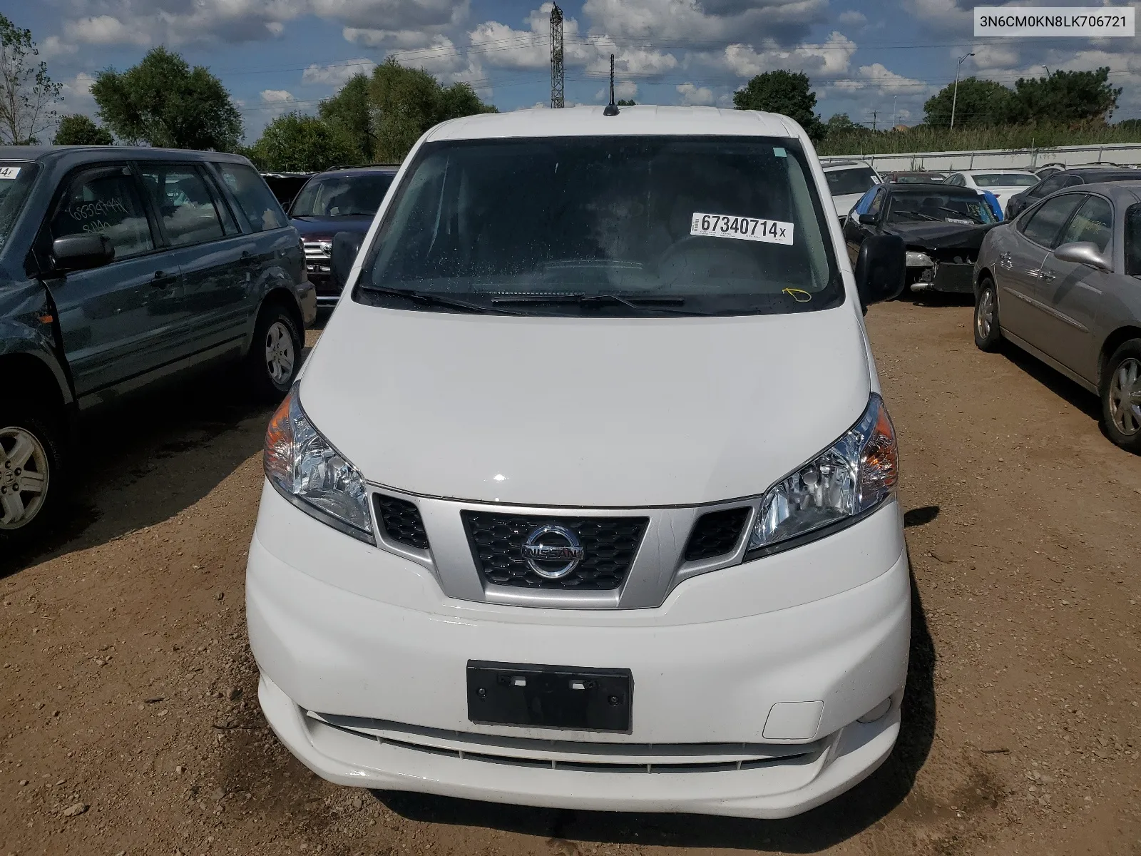 2020 Nissan Nv200 2.5S VIN: 3N6CM0KN8LK706721 Lot: 67340714