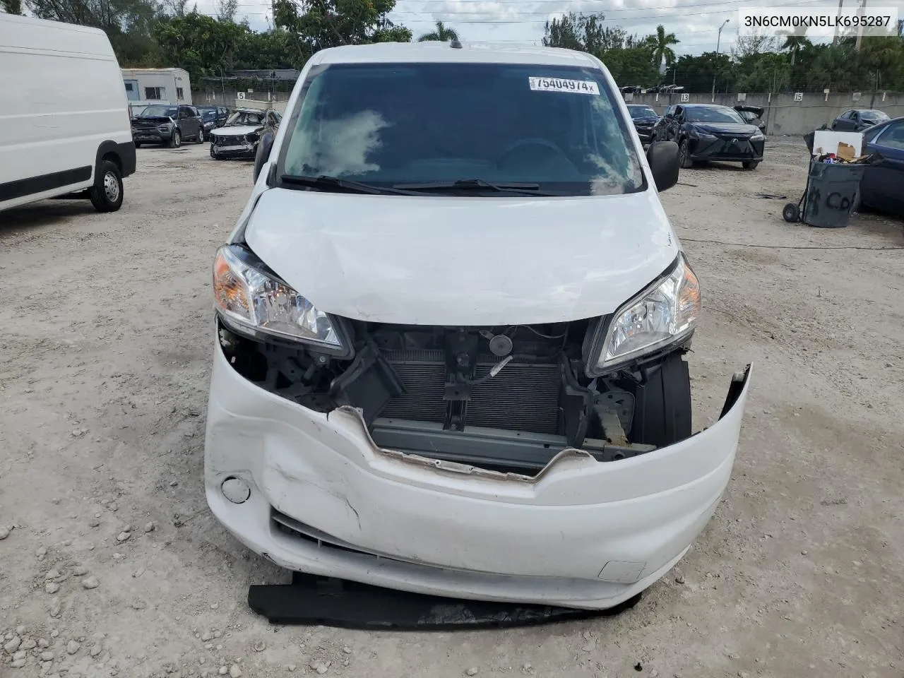 2020 Nissan Nv200 2.5S VIN: 3N6CM0KN5LK695287 Lot: 75404974