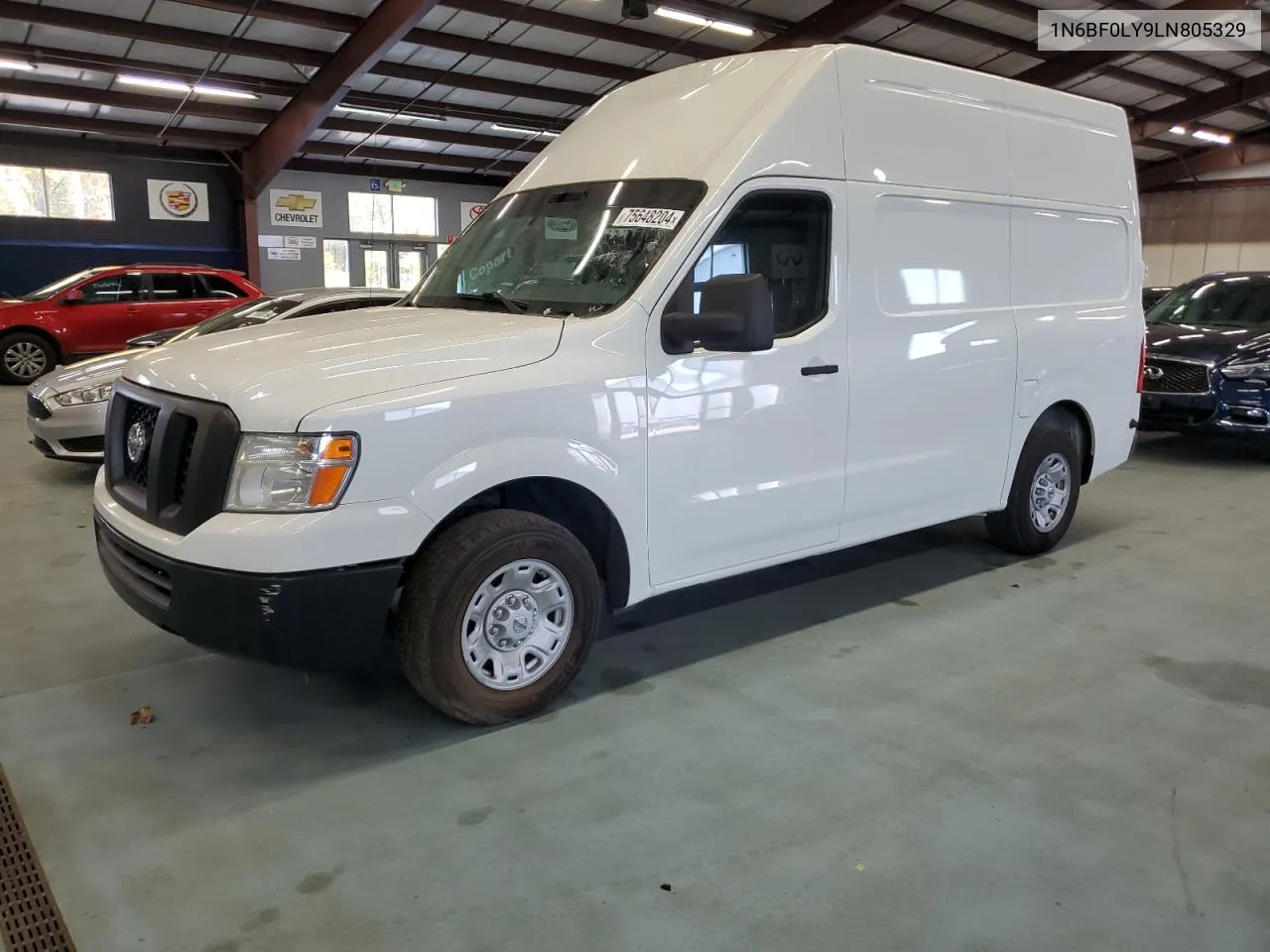 2020 Nissan Nv 2500 S VIN: 1N6BF0LY9LN805329 Lot: 75648204