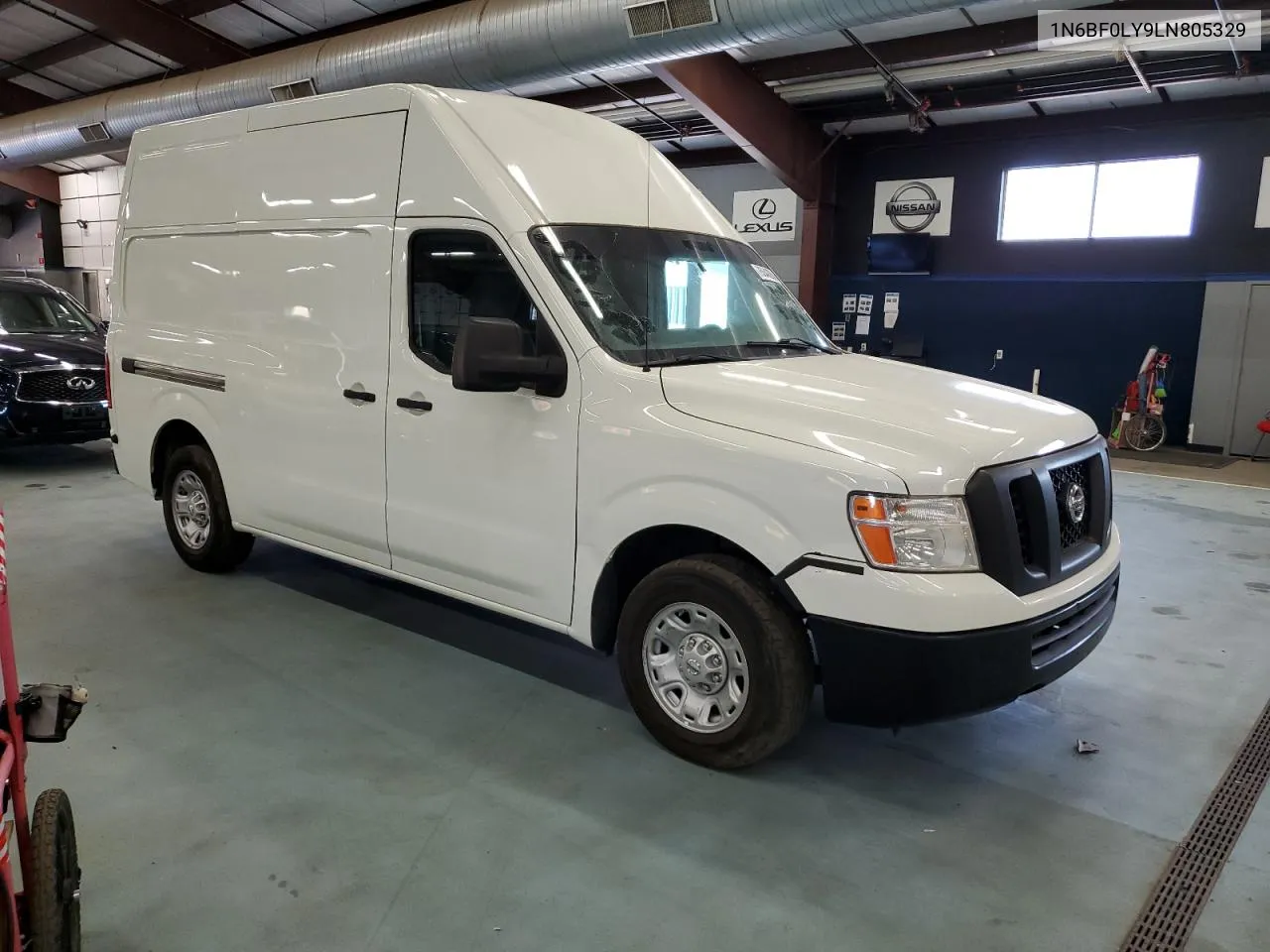 2020 Nissan Nv 2500 S VIN: 1N6BF0LY9LN805329 Lot: 75648204