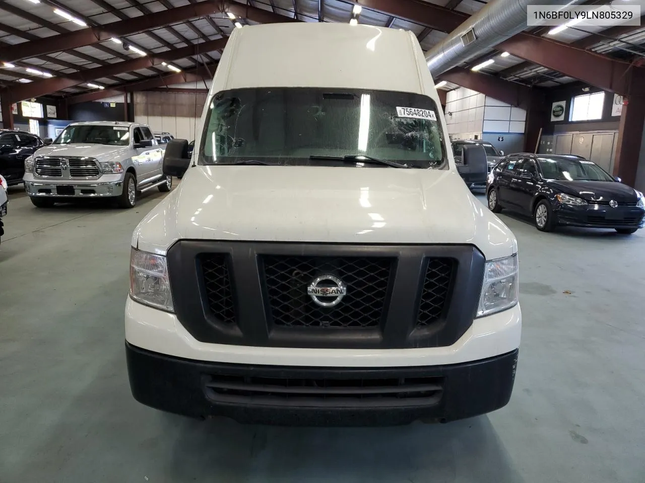 2020 Nissan Nv 2500 S VIN: 1N6BF0LY9LN805329 Lot: 75648204