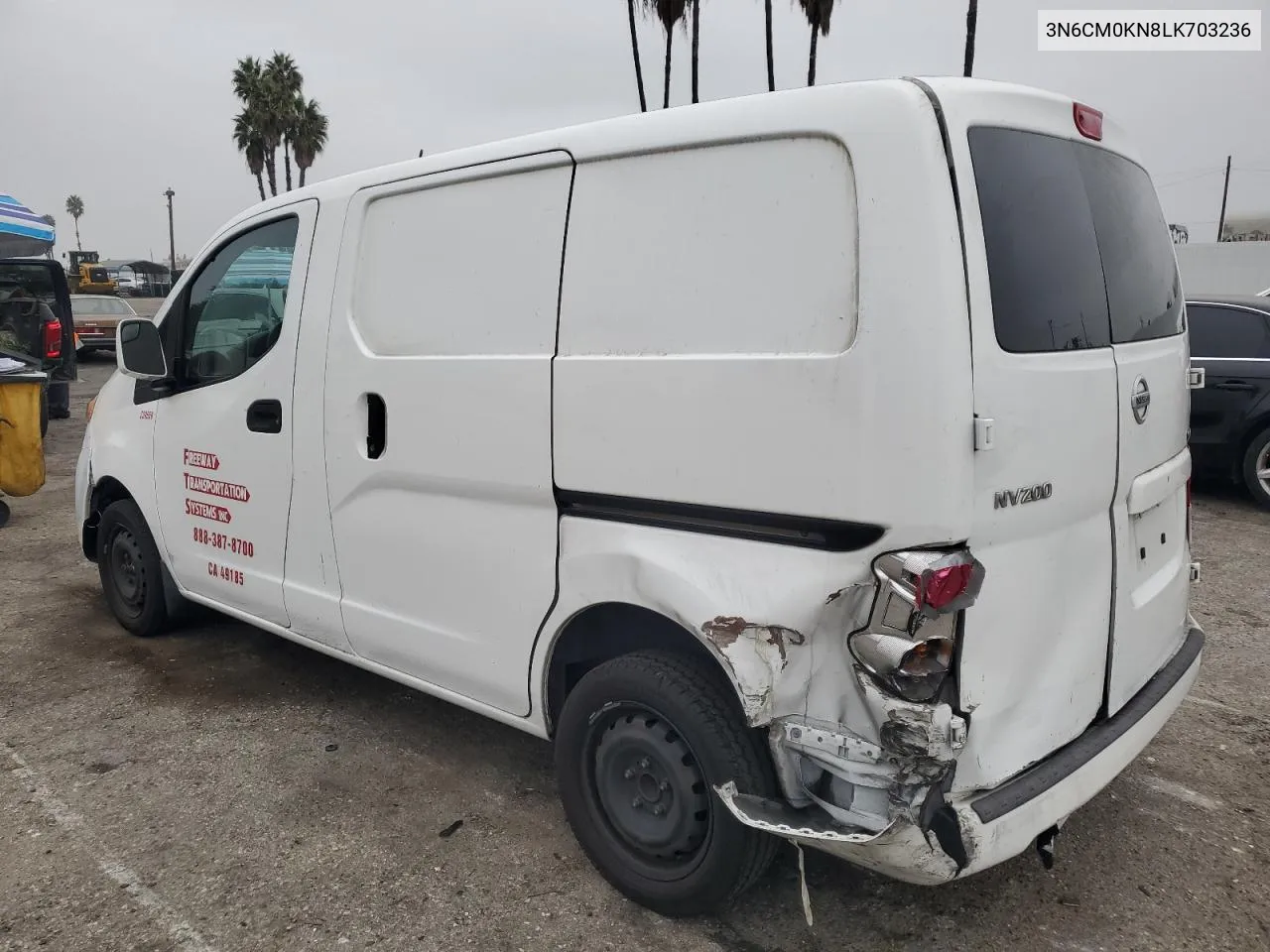 2020 Nissan Nv200 2.5S VIN: 3N6CM0KN8LK703236 Lot: 76105474