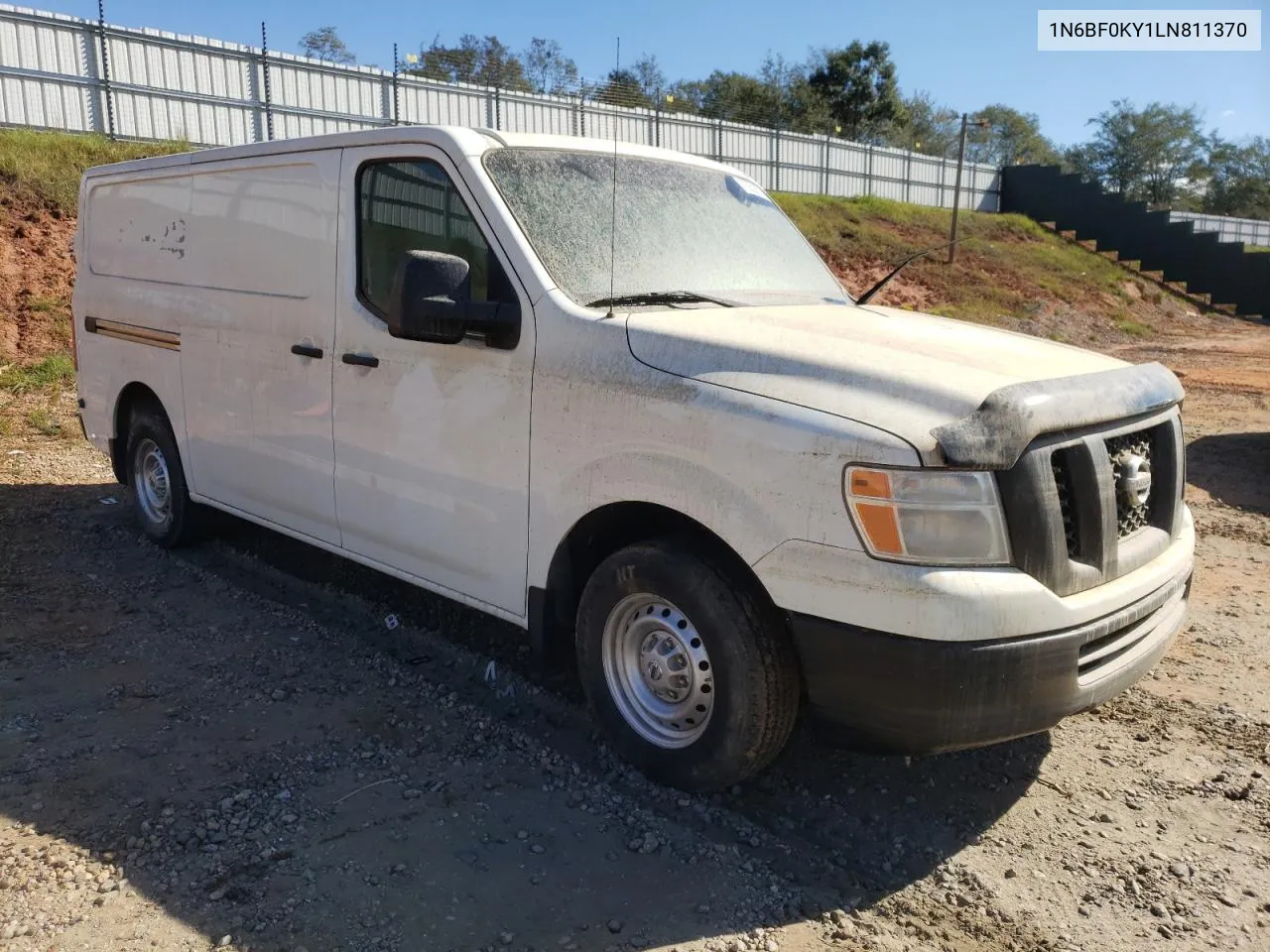 2020 Nissan Nv 2500 S VIN: 1N6BF0KY1LN811370 Lot: 76352674