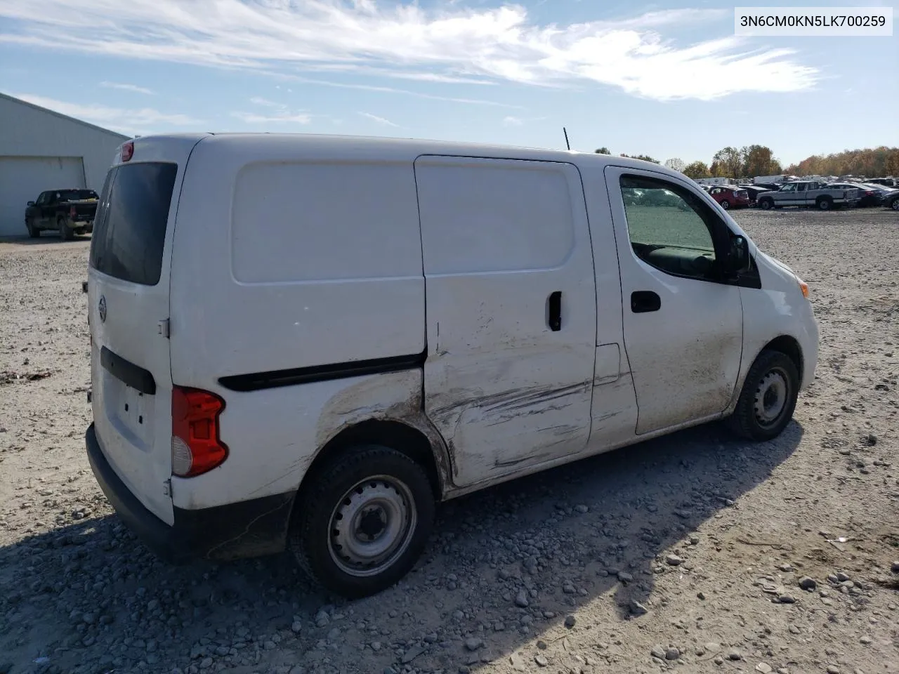 2020 Nissan Nv200 2.5S VIN: 3N6CM0KN5LK700259 Lot: 76441214