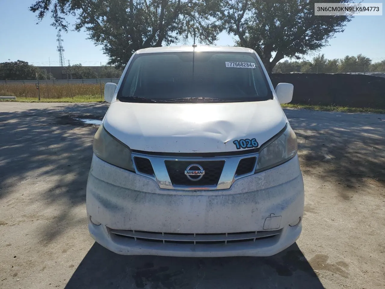 2020 Nissan Nv200 2.5S VIN: 3N6CM0KN9LK694773 Lot: 77668284