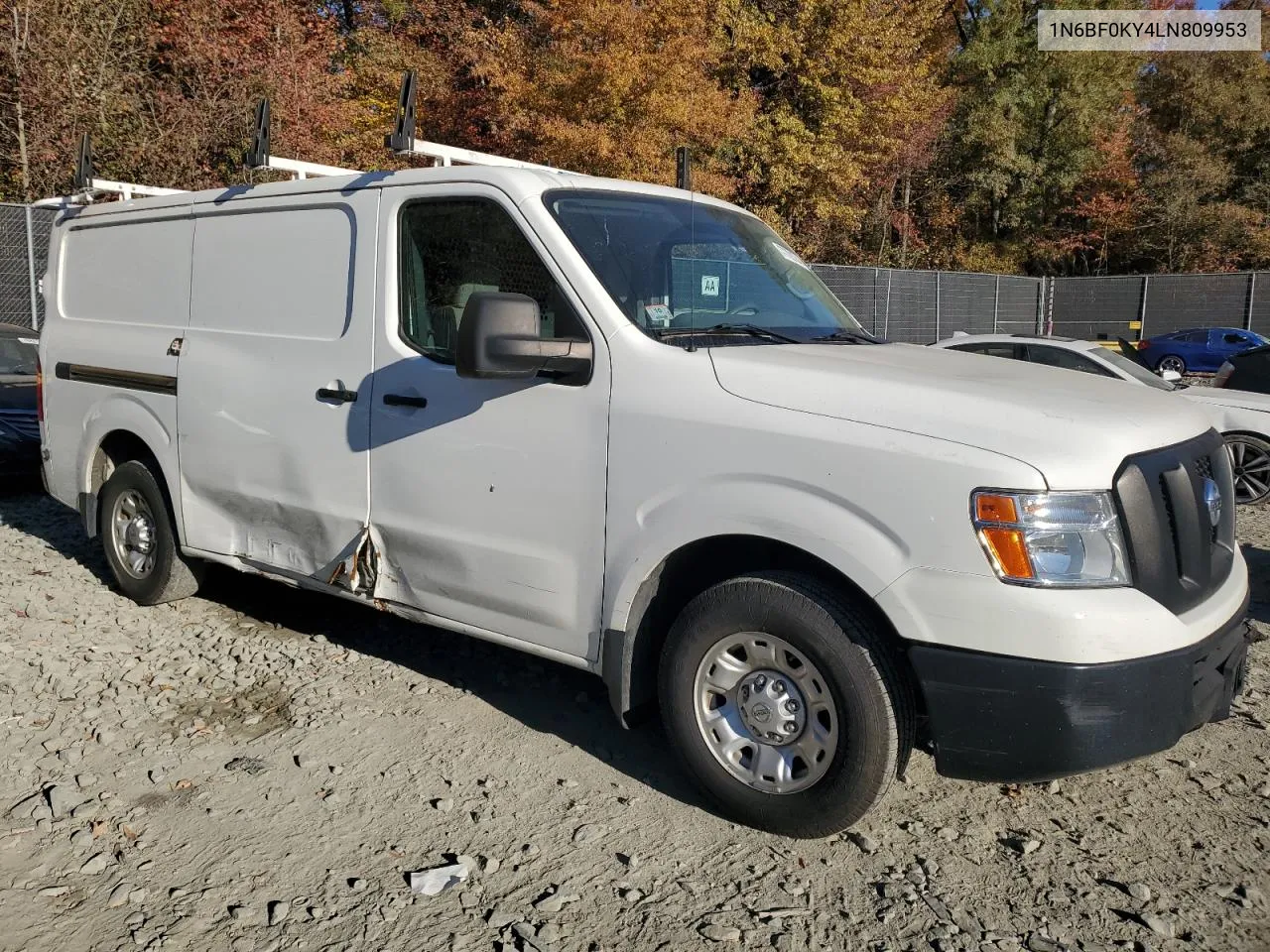 2020 Nissan Nv 2500 S VIN: 1N6BF0KY4LN809953 Lot: 77728704