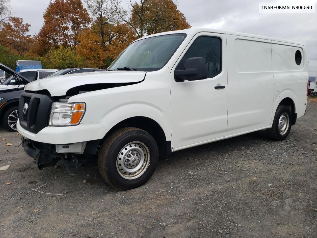 2020 Nissan Nv 1500 S VIN: 1N6BF0KM5LN806590 Lot: 78617184