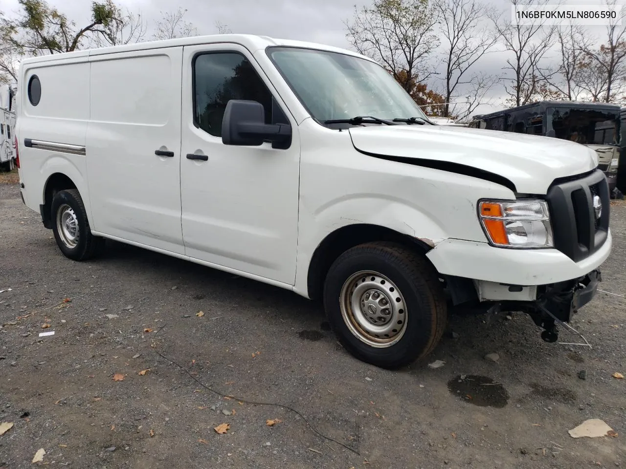 2020 Nissan Nv 1500 S VIN: 1N6BF0KM5LN806590 Lot: 78617184