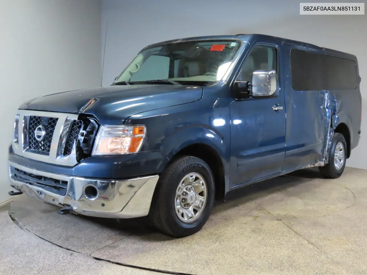 2020 Nissan Nv 3500 VIN: 5BZAF0AA3LN851131 Lot: 78680004