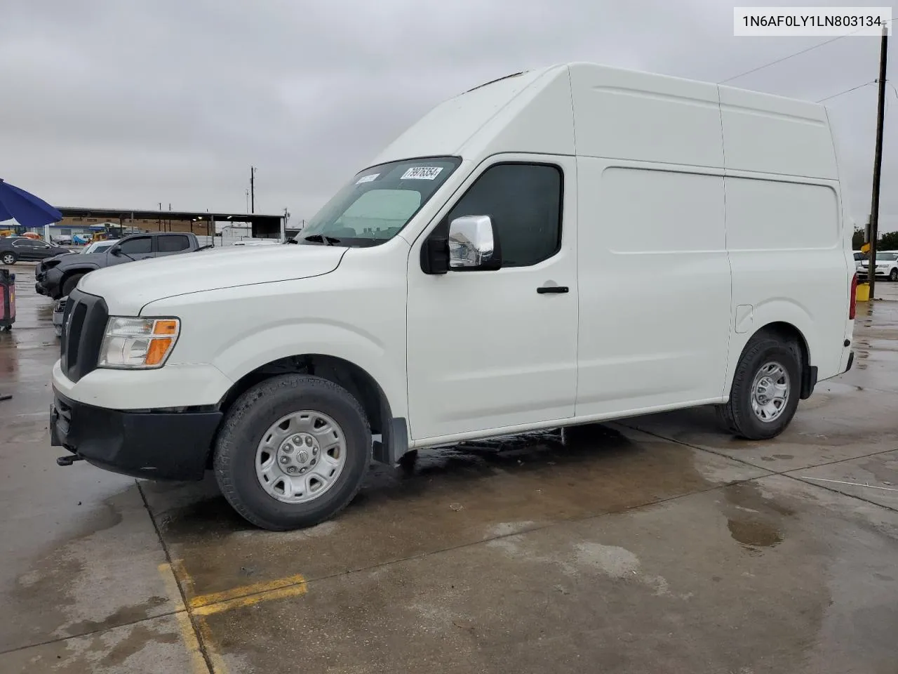 2020 Nissan Nv 2500 Sv VIN: 1N6AF0LY1LN803134 Lot: 79976354