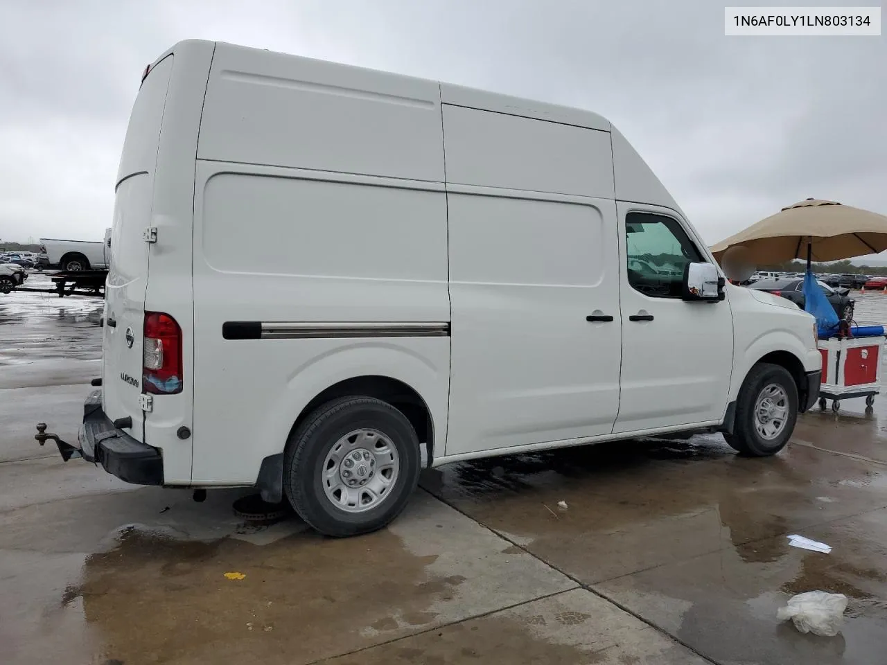 2020 Nissan Nv 2500 Sv VIN: 1N6AF0LY1LN803134 Lot: 79976354