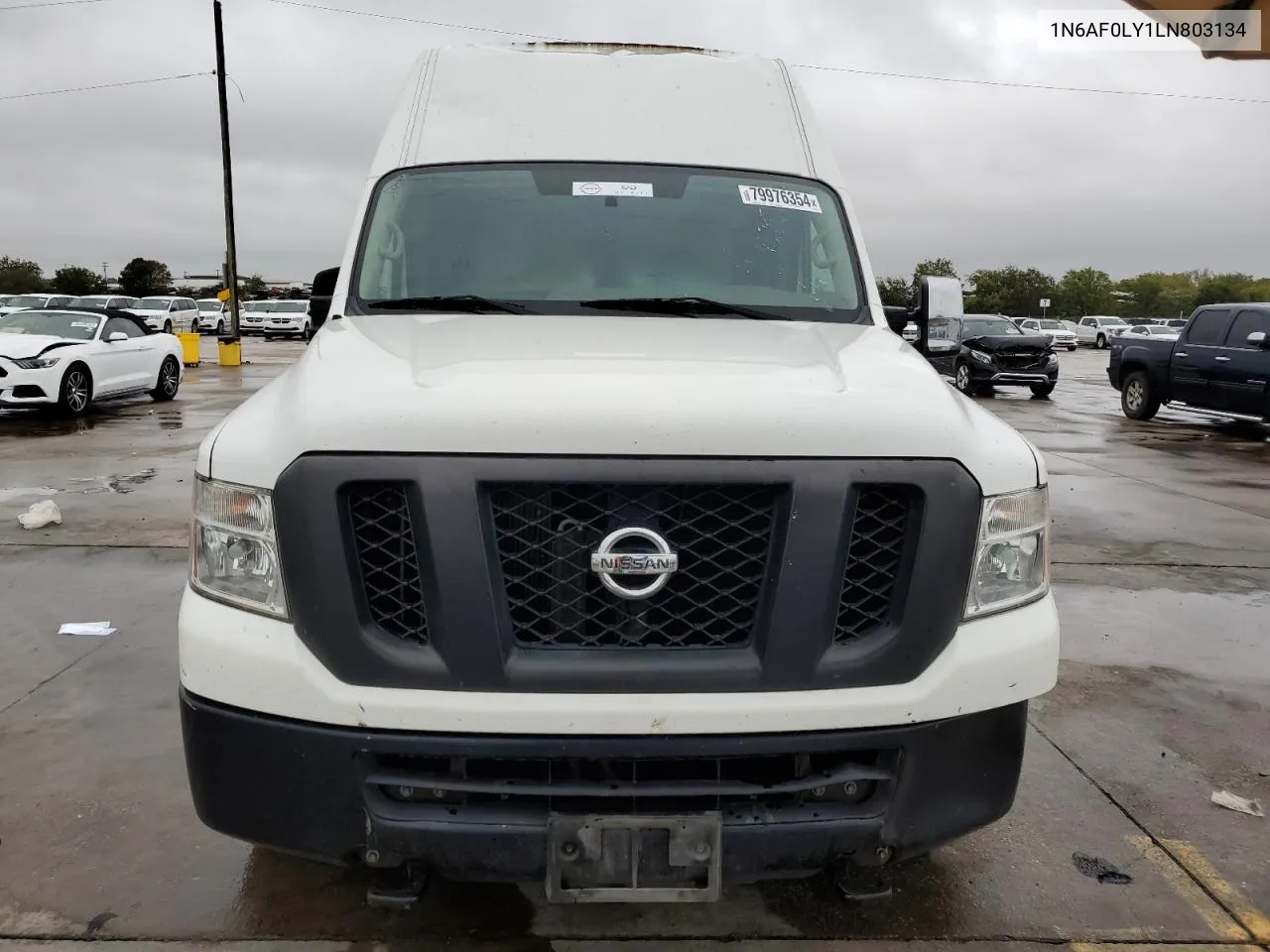 2020 Nissan Nv 2500 Sv VIN: 1N6AF0LY1LN803134 Lot: 79976354