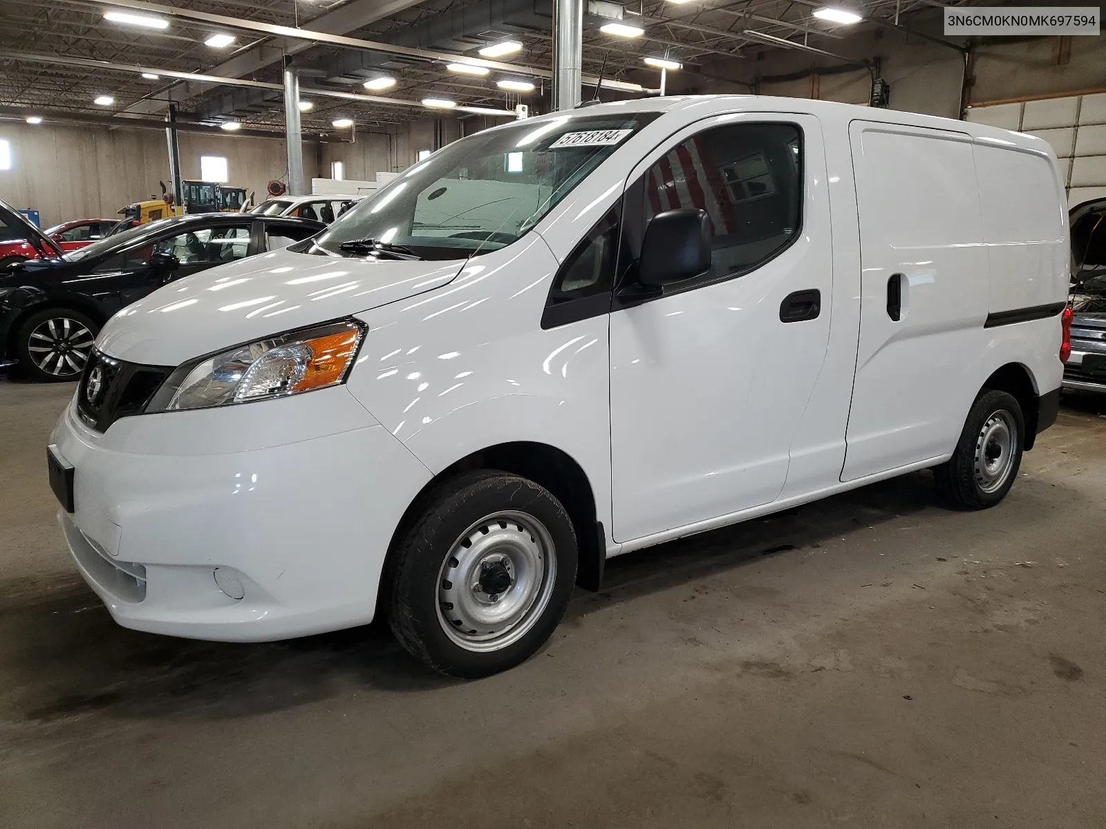 2021 Nissan Nv200 2.5S VIN: 3N6CM0KN0MK697594 Lot: 57618184