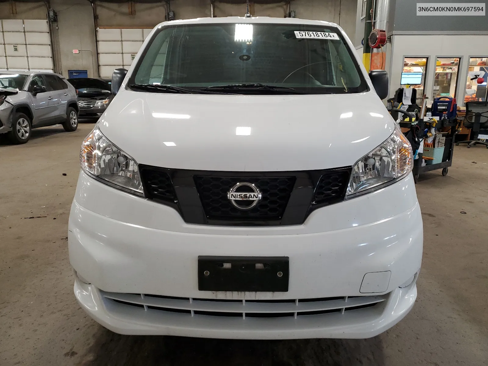 2021 Nissan Nv200 2.5S VIN: 3N6CM0KN0MK697594 Lot: 57618184