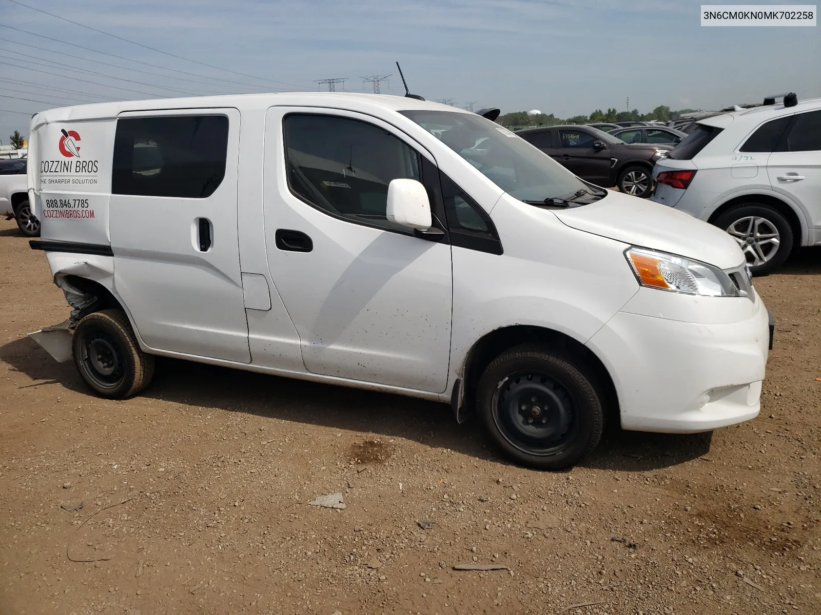 2021 Nissan Nv200 2.5S VIN: 3N6CM0KN0MK702258 Lot: 67350734