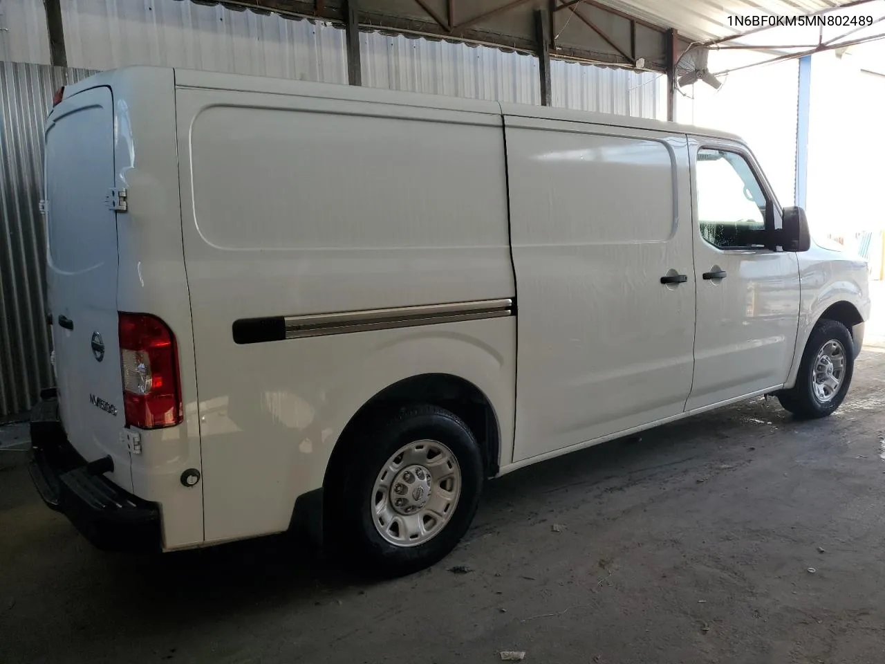 2021 Nissan Nv 1500 S VIN: 1N6BF0KM5MN802489 Lot: 68467604