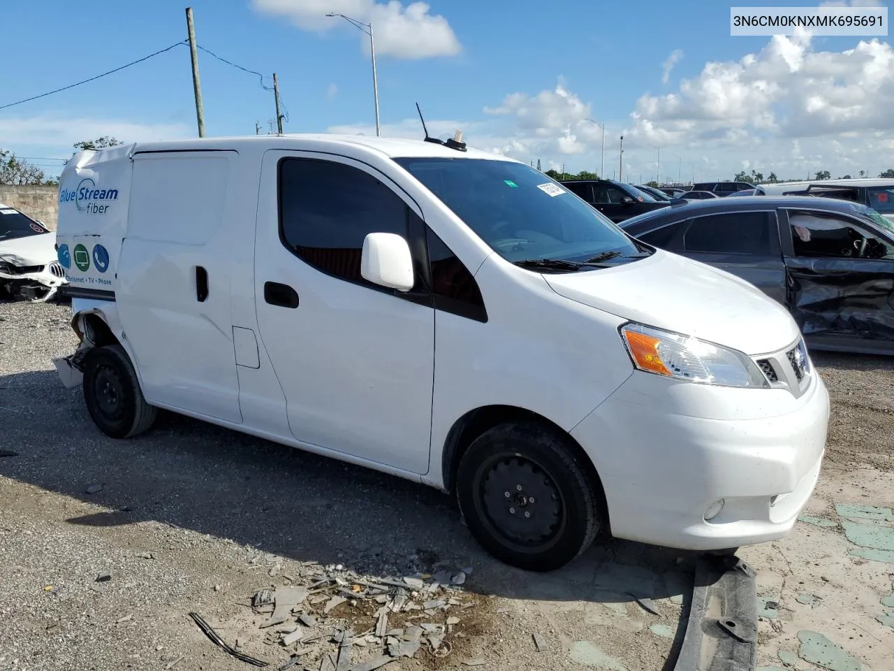 2021 Nissan Nv200 2.5S VIN: 3N6CM0KNXMK695691 Lot: 70507634