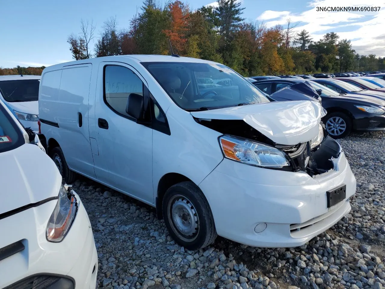 2021 Nissan Nv200 2.5S VIN: 3N6CM0KN9MK690837 Lot: 71557264