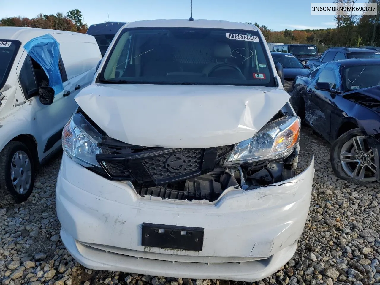 2021 Nissan Nv200 2.5S VIN: 3N6CM0KN9MK690837 Lot: 71557264