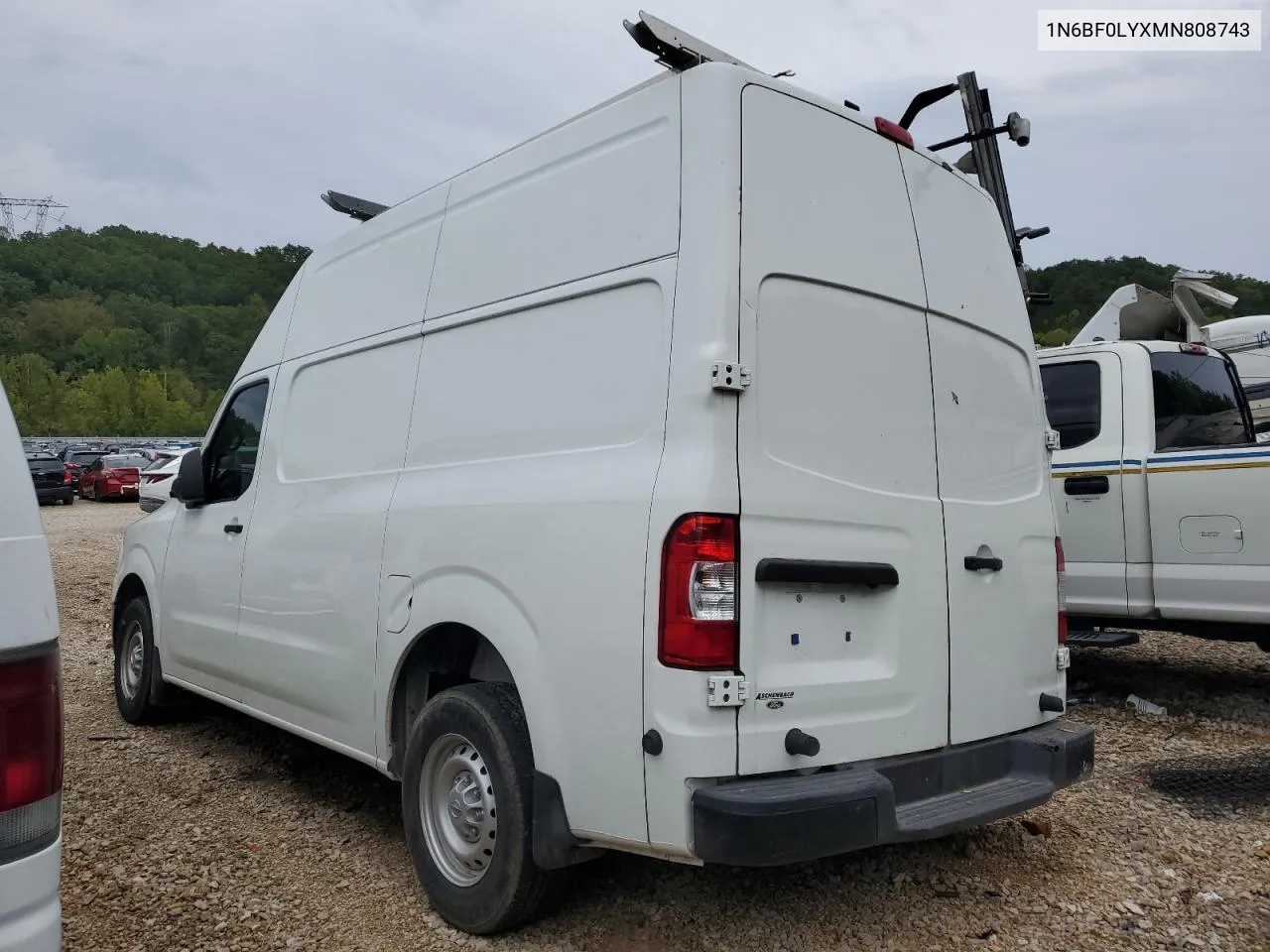 1N6BF0LYXMN808743 2021 Nissan Nv 2500 S