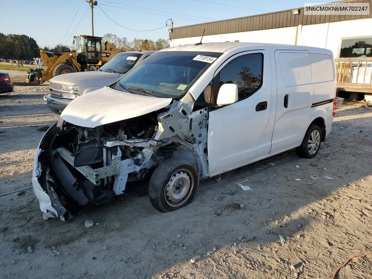 2021 Nissan Nv200 2.5S VIN: 3N6CM0KN6MK702247 Lot: 73189154