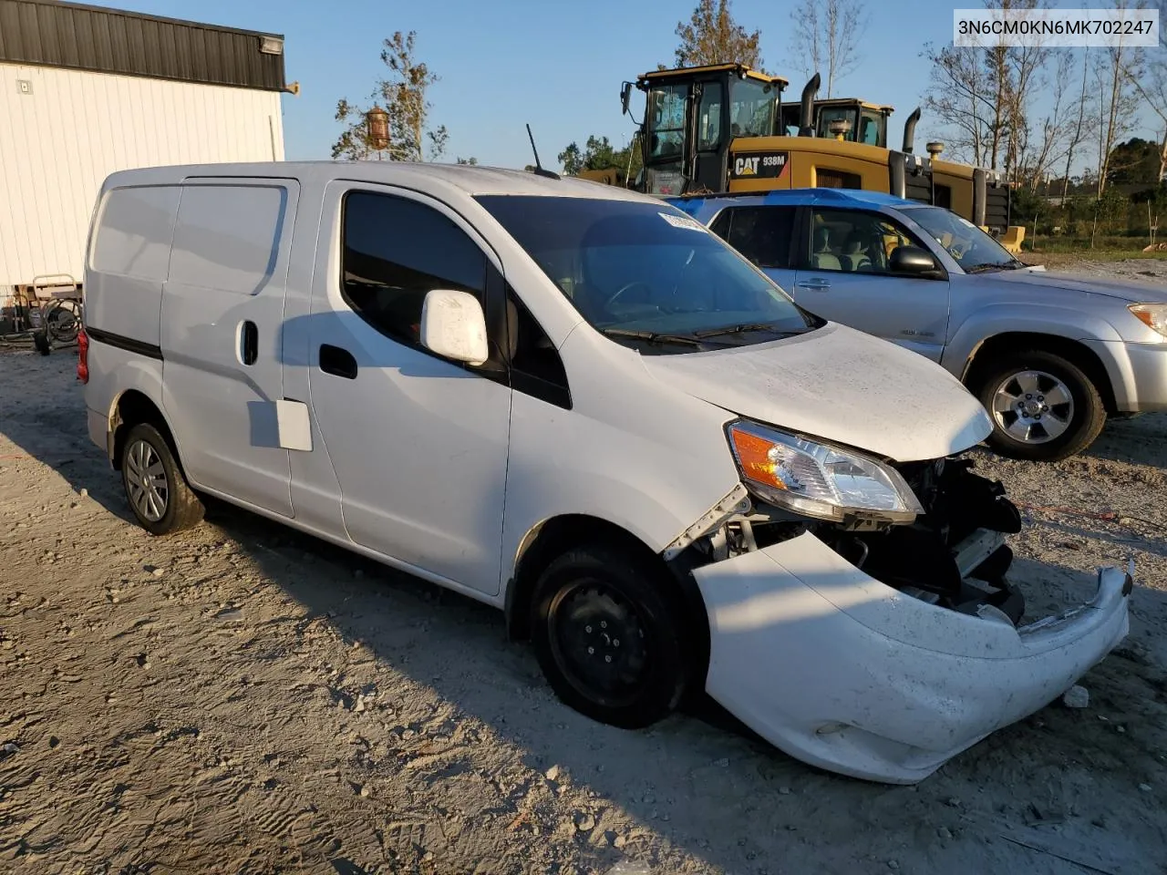 2021 Nissan Nv200 2.5S VIN: 3N6CM0KN6MK702247 Lot: 73189154