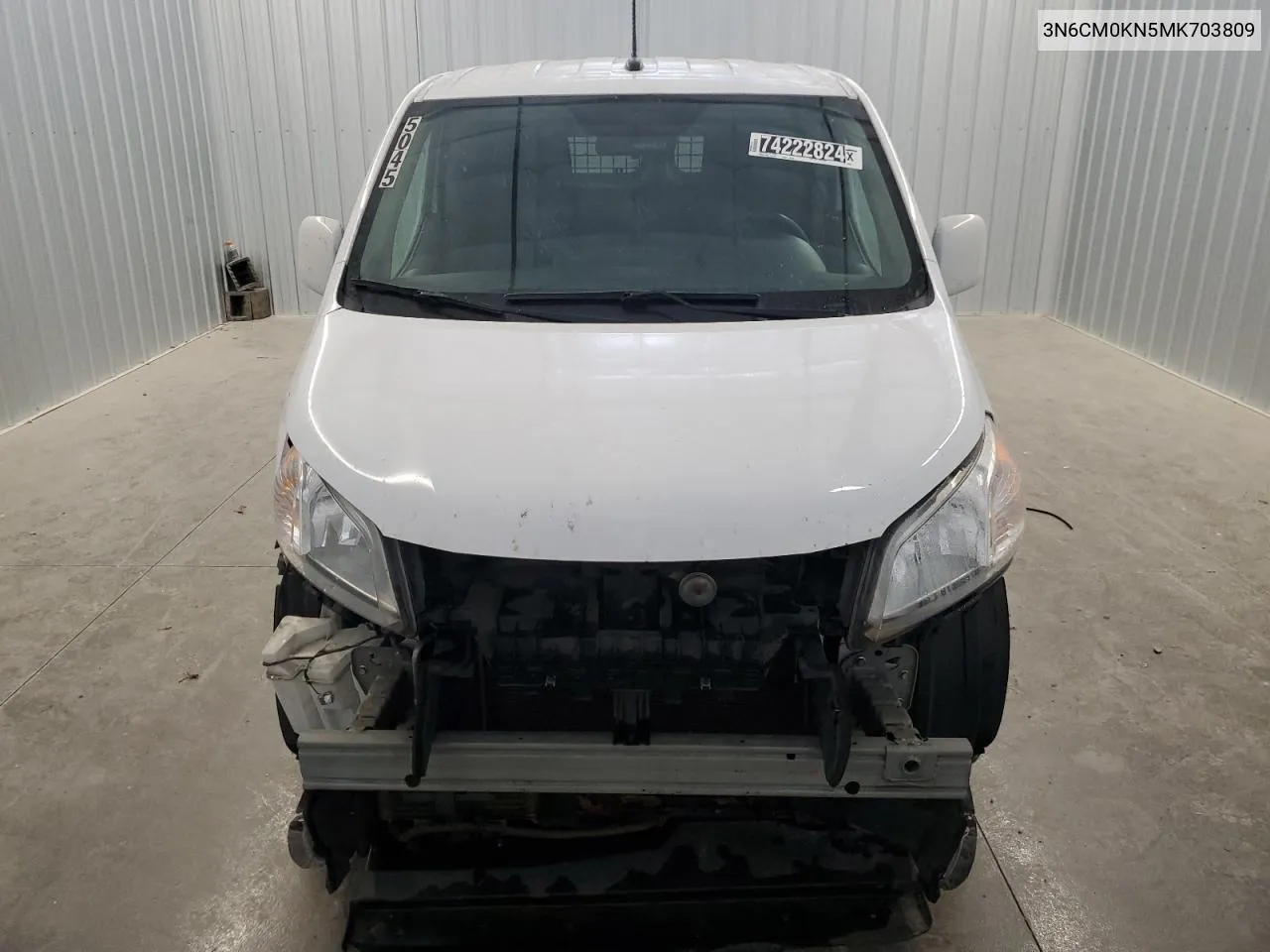 2021 Nissan Nv200 2.5S VIN: 3N6CM0KN5MK703809 Lot: 74222824