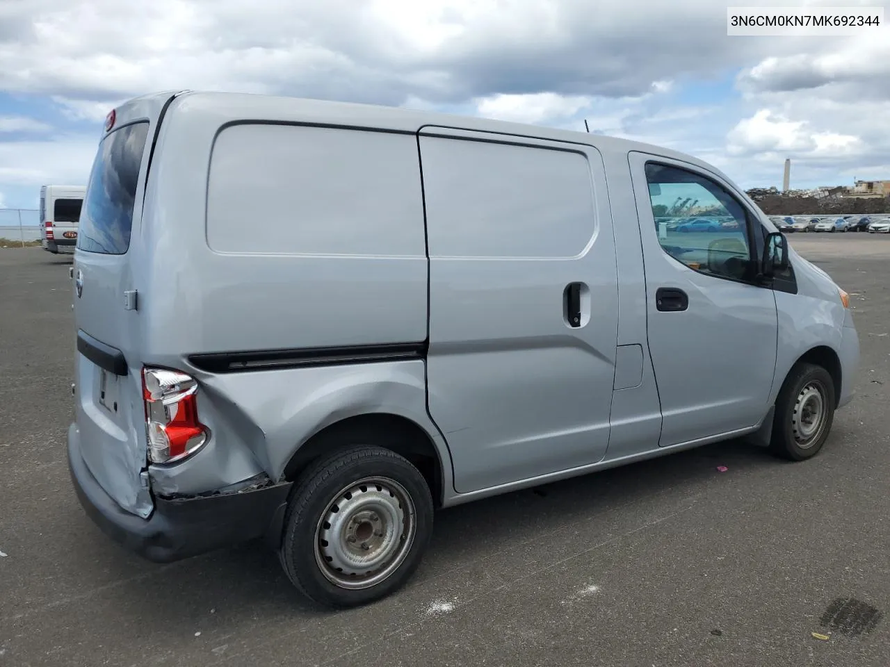 2021 Nissan Nv200 2.5S VIN: 3N6CM0KN7MK692344 Lot: 74939694